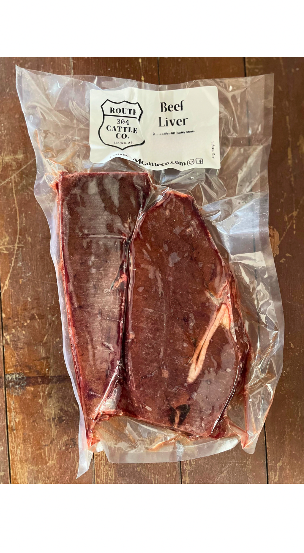 Beef Liver Sliced 1/2 lb pkg