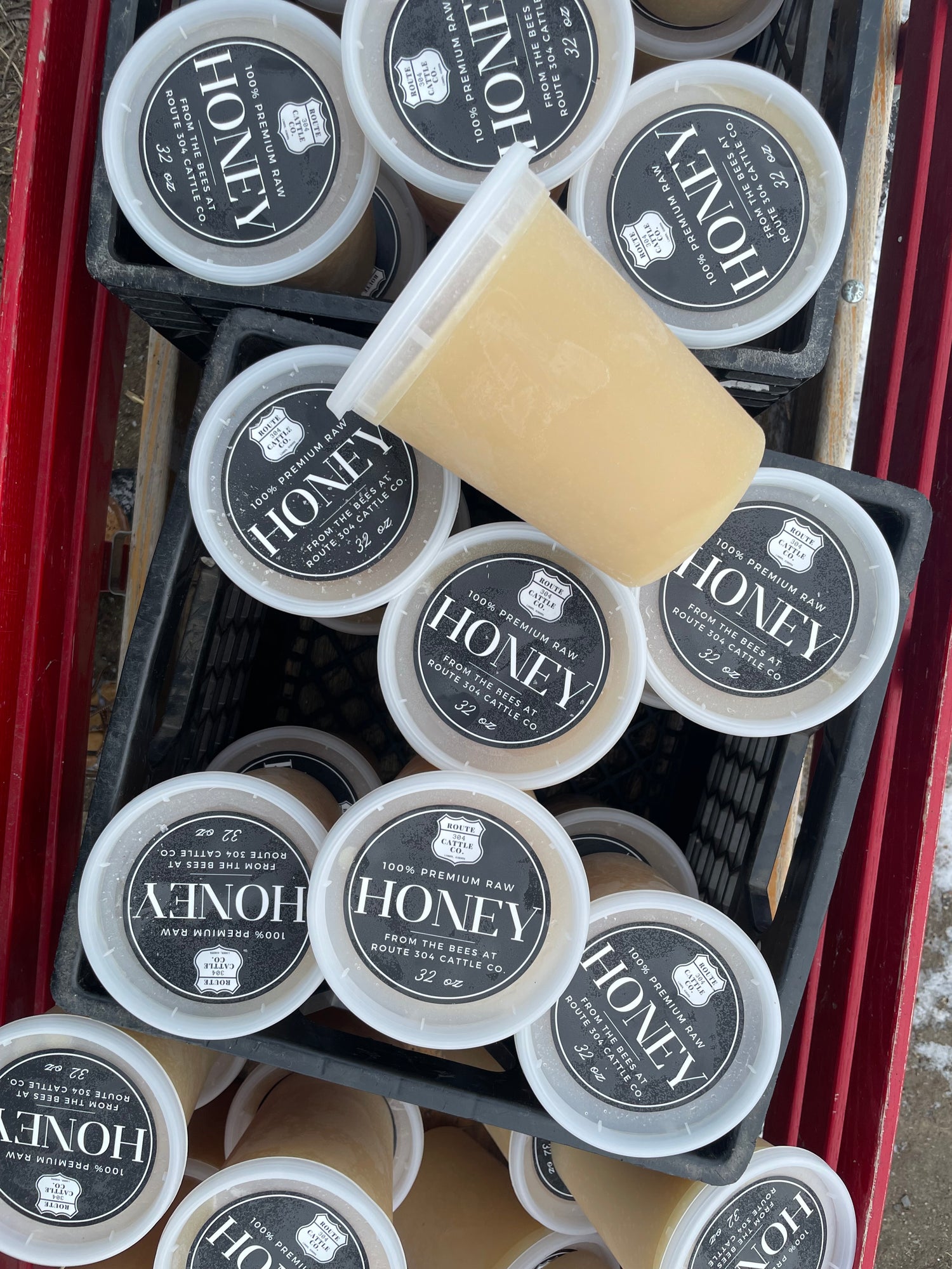 Honey-Raw 32 oz