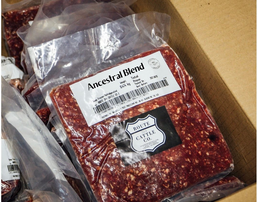 Ancestral Blend 30% organs 70% lean ground beef 1LB